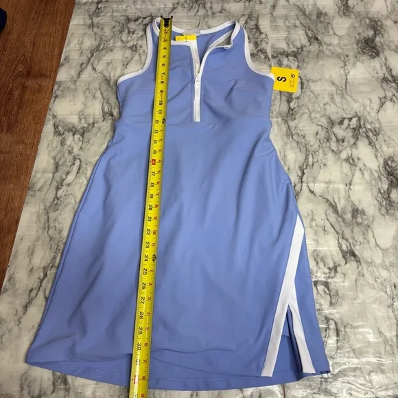 Sage Size Small Lavender purple gold dress tennis athletic skirt with shorts NWT - Picture 4 of 7